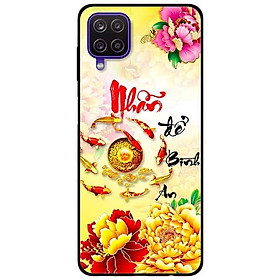 Ốp lưng dành cho Samsung Galaxy A12 - A21s - A31 - mẫu Thư Pháp Nhẫn Bình An