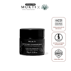 Sáp Rửa Mặt Sạch Sâu Làm Dịu Da Mukti Gentle Melt Cleansing Balm 95g