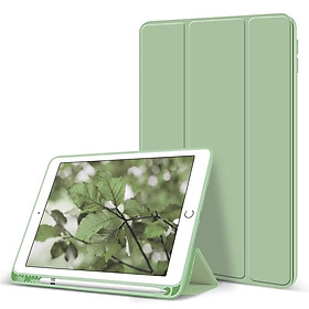 2020 bao da ipad Chức năng đánh thức và ngủ tự động với khay đựng bút ipad mini 5 mini4 air 3 pro 10.5 air2 air1 gen 8 gen 7 gen 6 gen 5 10.2/9.7 2019/2018
