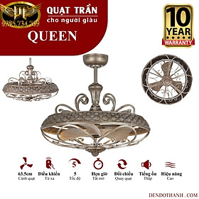 Mua Quạt trần MR VŨ QUEEN quạt trần cho người giàu mẫu sang trọng hiện đại QTD