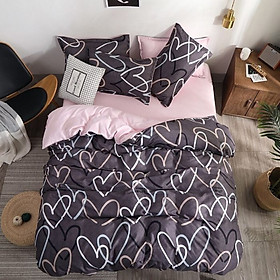 Bộ chăn ga gối Cotton cao cấp 1m6x2m DQK179