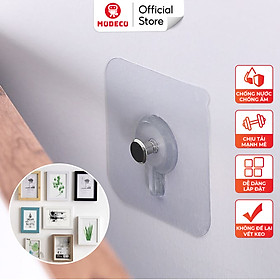 Mua Móc Dán Tường Treo Tranh Siêu Dính Modeco - Khung Ảnh  Đồng Hồ  Đồ Decor Đa Năng - Không Cần Khoan Đục