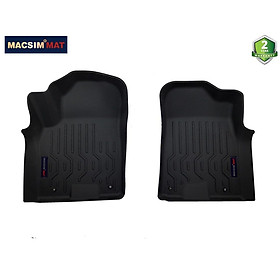 Thảm lót sàn xe ô tô Infiniti QX80 Nhãn hiệu Macsim chất liệu nhựa TPV cao cấp màu đen