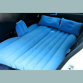 Nệm hơi ô tô phủ nhung cao cấp tặng kèm bơm điện và 2 gối hơi PN-90