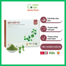 CHÍNH HÃNG Bột Diếp Cá Sấy Lạnh Nguyên Chất  - Giam mơ, giam cân, khang viêm, hô trơ tri, tao bon - Hộp 45g