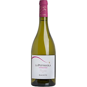 Rượu vang trắng Ý Banfi, La Pettegola, Vermentino