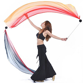 Belly Dance Silk Poi Throw Balls Dance Accessories Props