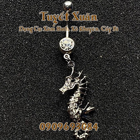 Khuyên rốn động vật thời trang chất liệu titan không rỉ đá sáng đẹp sang trọng thời thượng dành cho bạn nữ- GRKRDV08