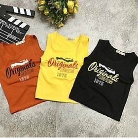 Áo ba lỗ bé trai MQ kids mềm mịn, xịn mát, co giãn 4 chiều 100% cotton