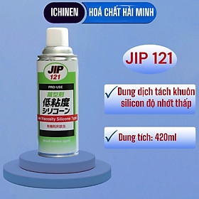 Mua Dung dịch tách khuôn silicon JIP121- ICHINEN Nhật Bản (420ml) - Dùng cho nhựa nhiệt dẻo và nhựa nhiệt rắn