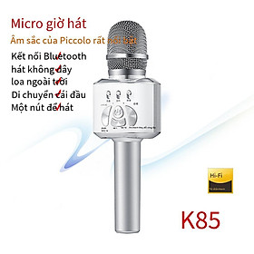 Bộ phân tần kiểu dáng mới nhất dành riêng cho micro động micro âm thanh bluetooth không dây tích hợp phát sóng trực tiếp karaoke kho tàng trung tính