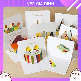 Thiệp Mừng Sinh Nhật Dạng Mở 3D Độc Đáo (11.5X15.5Cm)