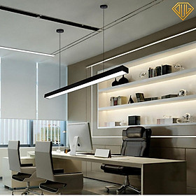 Mua Đèn thả văn phòng - đèn thả máng cao cấp khung nhôm  led loại 1 DVLL - 1200x150