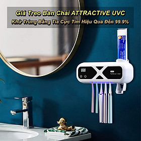 Mua Giá Treo Bàn Chải ToothBrush Holder Khử Trùng Bằng Tia Cực Tím Hiệu Quả Đến 99.9% - Home and Garden