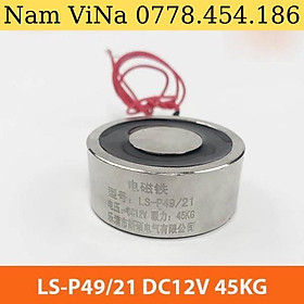 Mua Nam châm điện 12V LS-P49/21 45KG
