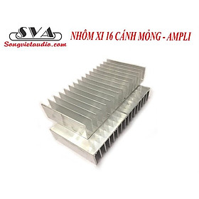 Mua NHÔM TẢN NHIỆT 16 CÁNH XI TRẮNG 23 CM - 1 CẶP
