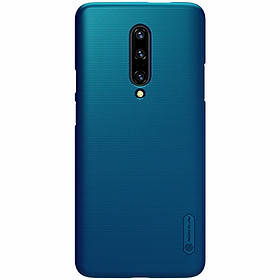 Ốp lưng cho Oneplus 7 Pro cứng Nillkin xanh - Hàng nhập khẩu