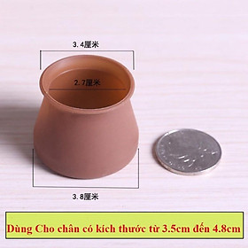 Mua Vỏ bọc chân bàn ghế bằng silicon dày . .