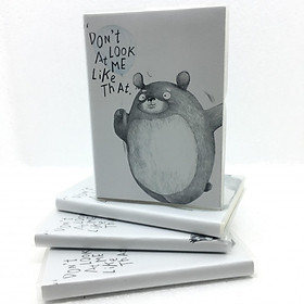 Combo 4 cuốn Sổ Tay Don't Look At Me Like That