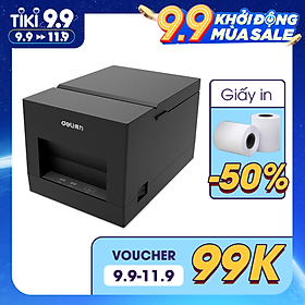 Máy in nhiệt Bluetooth Deli DL-581PWS in hóa đơn dùng giấy in nhiệt K58mm