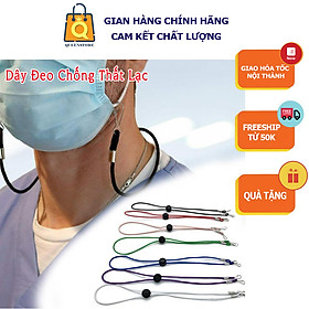 Dây Móc Đeo Khẩu Trang Dạng Xích Ngọt Ngào Chống Rơi Thất Lạc Thiết Kế Xinh Xắn Phong Cách Hàn Quốc