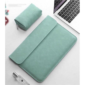 BAO DA, TÚI DA, CẶP DA CHỐNG SỐC CHO MACBOOK, LAPTOP, SURFACE KÈM VÍ ĐỰNG PHỤ KIỆN