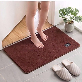 Mua Thảm Lau Chân / Thảm Trải Sàn Chất Liệu Len  Nỉ Mịn  Sợi Cotton Siêu Thấm Hút  Chống Trơn Trượt SBK158