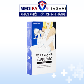 Bao Cao Su Sagami Love Me Gold - Hộp 10 Gói