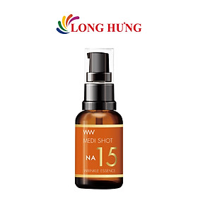 Tinh chất trẻ hóa da Meishoku Medi Shot NA15 Wrinkle Essence (1ml/30ml) - Hàng chính hãng