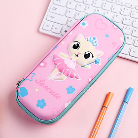 Hộp bút in hình que kem ngộ nghĩnh in Nổi 3D chống thấm nước siêu cute 
