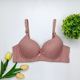 Áo Lót Nâng Ngực Mút Mỏng Có Gọng Vicci AV.17 Cúp Quả Sâu, Bản Lưng To 3 Móc Ôm Và Định Hình Ngực