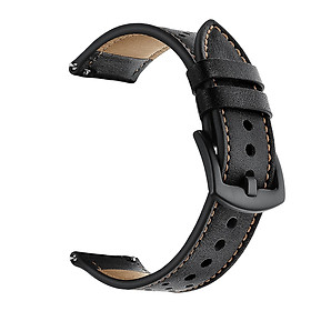 Mua Dây Da Sport Leather Dành Cho Galaxy Watch 46  Huawei GT2  Huawei GT  Gear S3 (Size 22mm)