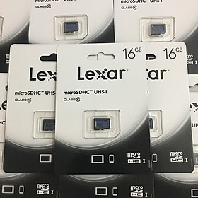 Thẻ nhớ Lexar 16GB micoSDHC - UHS-I class10 - Hàng hãng phân phối chính thức ( SKU-CD00832.0001.00 )