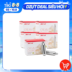 Mua Combo 05 Hộp gas bình xịt kem MOSA _hộp 10 viên
