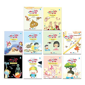 Cuốn sách giúp bé tự khám phá cơ thể : Combo 10 Quyển Từ Đầu Đến Chân, Bao Điều Bí Mật
