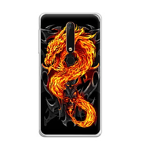 Ốp Lưng Dẻo Cho Điện Thoại Nokia 6 2018 - 0218 FIREDRAGON