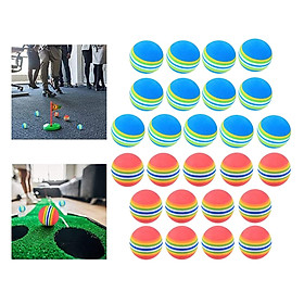 26x Golf Foam Ball Training Soft Sponge Balls Swings Practicing Training Aid