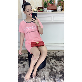Bộ đùi cổ tim chất cotton đẹp, mịn, co giãn 4 chiều