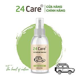 [TỰ CHỌN 13 MÙI] Xịt Phòng Tinh Dầu Hữu Cơ Organic 24Care 50ML - Khử Mùi, Đuỗi Muỗi và Côn Trùng, Xịt Thơm Quần Áo