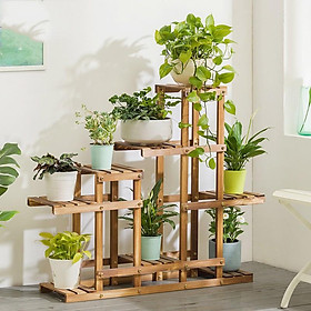 Mua Kệ để chậu hoa cây cảnh gỗ thông trang trí để trong nhà ngoài trời sân vườn ban công phong cách Bắc Âu