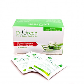Hộp muối nha đam rửa mũi Dr.Green (30 gói chính hãng)