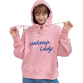 Korean Embroidered Letter Hoodies Women Fashion Loose Pullover Long Sleeve Kpop Women's Hoodie Plus Size Sweatshirt Moletom
