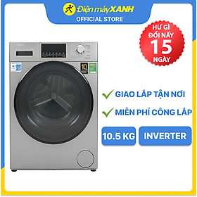 Mua Máy giặt Aqua Inverter 10.5 KG AQD-D1050F.S - Hàng chính hãng(Giao Toàn Quốc)