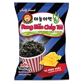 Rong biển cháy tỏi TASAMI Gói 10g (Nguyên vị,Trứng muối, Phomai, Cá hồi