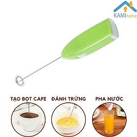 Mua Dụng cụ tạo bọt cà phê và đánh trứng cầm tay mini dùng pin mã 20056