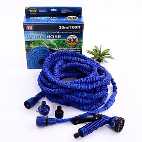 Vòi xịt nước tưới cây, rửa xe giãn nở Magic hose 30m