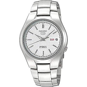 Seiko Men's SNK601 Seiko 5 Automatic Silver Dial Stainless Steel Bracelet Watch