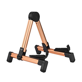 Folding Adjustable Universal Guitar Stand Holder Bracket Support Aluminum Alloy Upright A-frame for Acoustic Electric