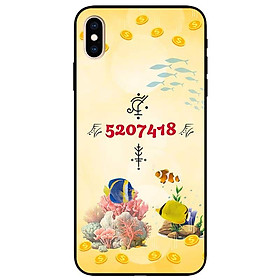 Ốp lưng dành cho Iphone X - Xs - Xs Max - XR - 11 - 11 Pro Max - Con Số May Mắn - Hàng Chính Hãng