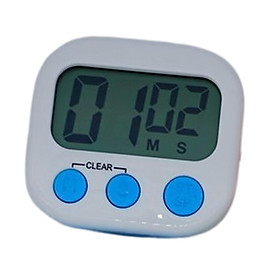 Digital Timer LCD Screen Loud Alarm Kitchen Timer for Teachers Office Baking